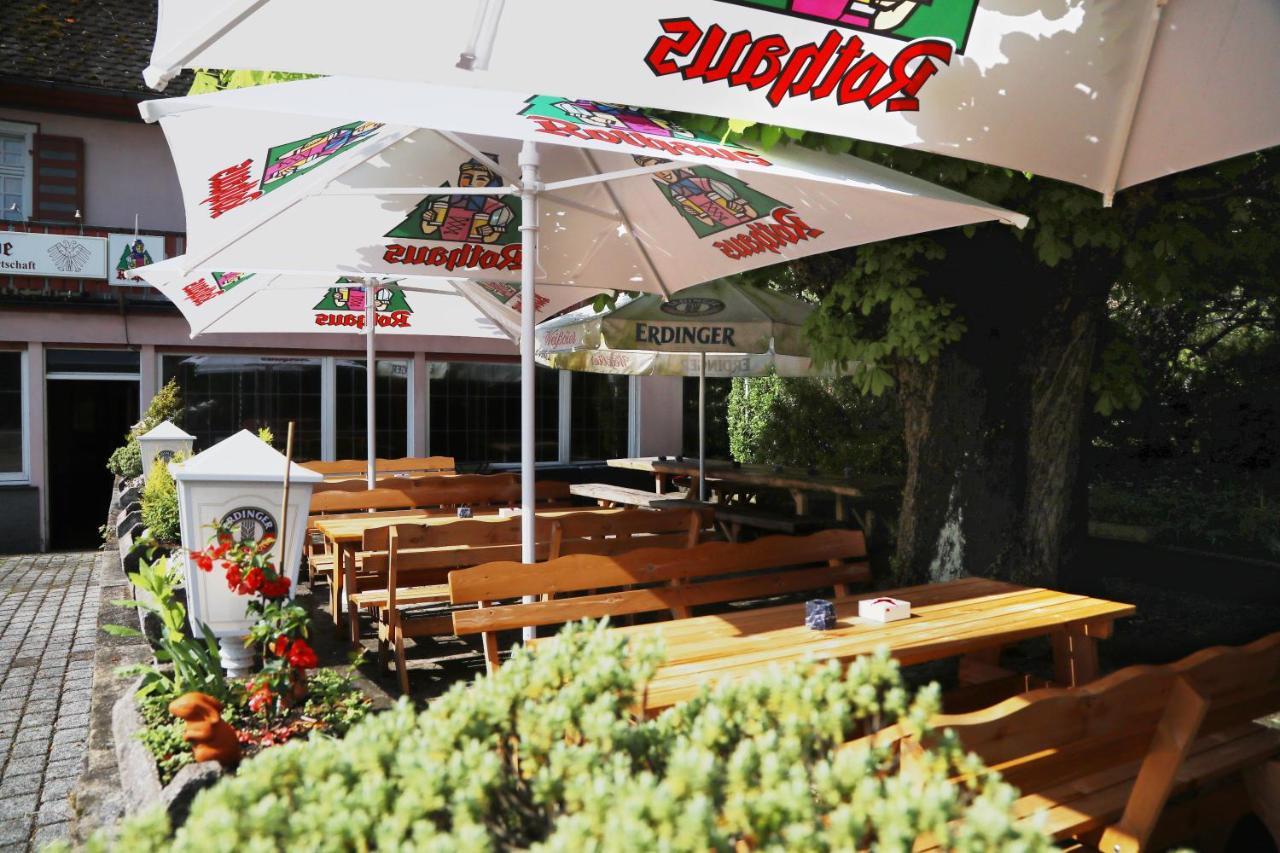Hotel Restaurant Adler Stube Münstertal Dış mekan fotoğraf
